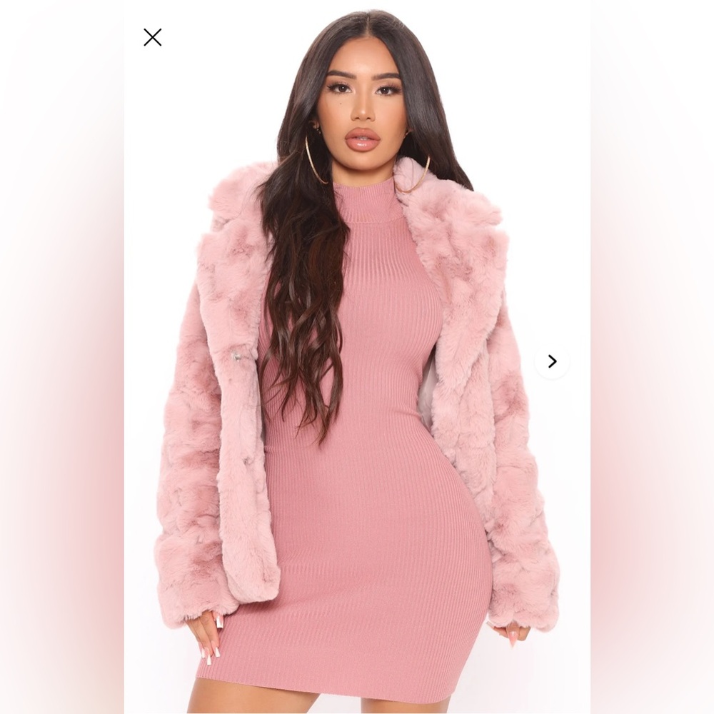 Fashion Nova Faux Fur Coat